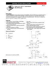 HS187A datasheet pdf NEL Frequency Controls