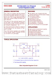 L1084T datasheet pdf NIKO-SEM
