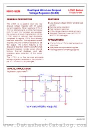 L1581T datasheet pdf NIKO-SEM