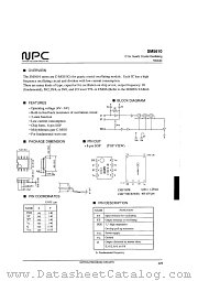 SM5610N1 datasheet pdf Nippon Precision Circuits Inc