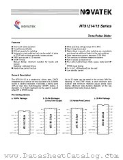 NT91215D datasheet pdf Novatek