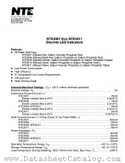 NTE3008 datasheet pdf NTE Electronics
