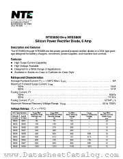 NTE5862 datasheet pdf NTE Electronics