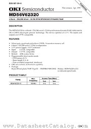 MD56V62320-10TA datasheet pdf OKI electronic components