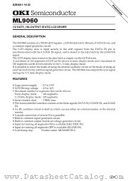 ML9060DVWA datasheet pdf OKI electronic components