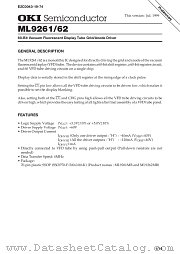 ML9261MB datasheet pdf OKI electronic components