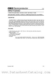 MR27V3255DMB datasheet pdf OKI electronic components