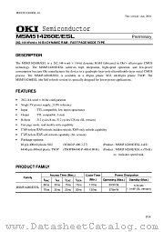 MSM514260ESL-60JS datasheet pdf OKI electronic components