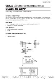OL5204N-50_P datasheet pdf OKI electronic components