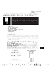 COM4216A datasheet pdf Omnirel
