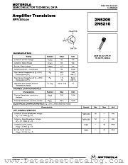 2N5210RLRA datasheet pdf ON Semiconductor