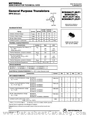 BC848CLT3 datasheet pdf ON Semiconductor