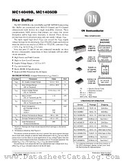 MC14050BFR1 datasheet pdf ON Semiconductor