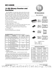 MC14060BFR2 datasheet pdf ON Semiconductor