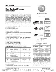 MC14490FR1 datasheet pdf ON Semiconductor