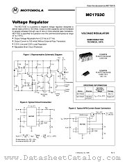 MC1723CD datasheet pdf ON Semiconductor