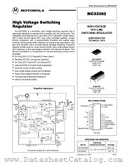 MC33362P datasheet pdf ON Semiconductor