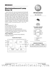 MC33441DTBEL datasheet pdf ON Semiconductor
