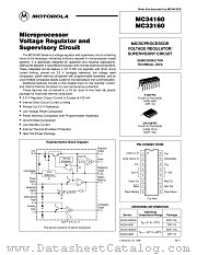MC34160P datasheet pdf ON Semiconductor
