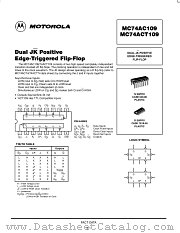 MC74AC109MEL datasheet pdf ON Semiconductor