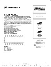 MC74AC273DTEL datasheet pdf ON Semiconductor
