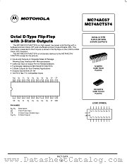 MC74AC574DT datasheet pdf ON Semiconductor