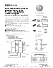MC74HC595AFR2 datasheet pdf ON Semiconductor