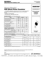 MJE9780 datasheet pdf ON Semiconductor