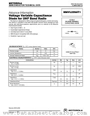MMVL229AT3 datasheet pdf ON Semiconductor