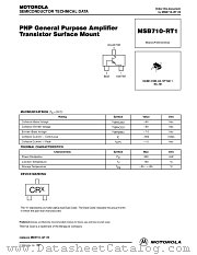 MSB710-RT2 datasheet pdf ON Semiconductor