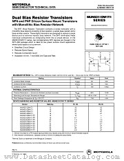 MUN5334DW1T1 datasheet pdf ON Semiconductor