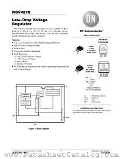 NCV4276DS18R4 datasheet pdf ON Semiconductor