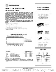 SN74LS156DR2 datasheet pdf ON Semiconductor