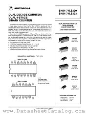 SN74LS393M datasheet pdf ON Semiconductor