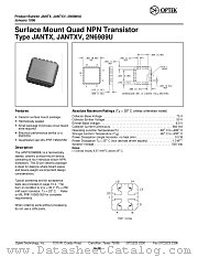 2N6989U datasheet pdf Optek Technology