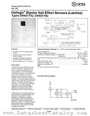 OHS3175U datasheet pdf Optek Technology