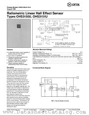 OHS3151U datasheet pdf Optek Technology