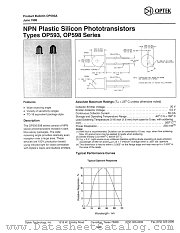 OP598B datasheet pdf Optek Technology