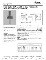 OPF321A datasheet pdf Optek Technology