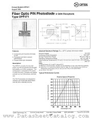 OPF471 datasheet pdf Optek Technology