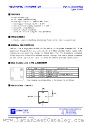 PS071 datasheet pdf OPTO TECH