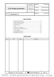DMC20481NY-LY datasheet pdf Optrex Corporation