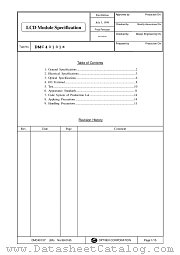 DMC32131 datasheet pdf Optrex Corporation