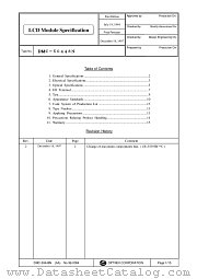 DMF-50448N datasheet pdf Optrex Corporation