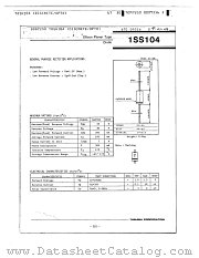 1SS104 datasheet pdf Panasonic