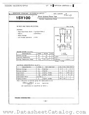 1SV100 datasheet pdf Panasonic