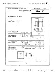 1SV147 datasheet pdf Panasonic