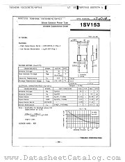 1SV153 datasheet pdf Panasonic