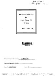 MN1871681 datasheet pdf Panasonic