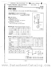 PN120S datasheet pdf Panasonic
